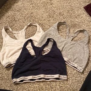Calvin Klein sports bras
